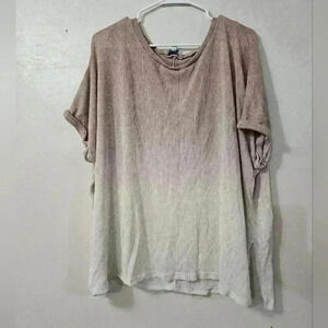 EUC! Slouchy ombre blouse!